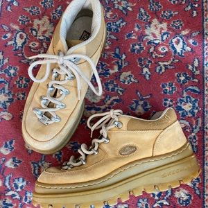 Vintage 90s 00s Tan Sketchers Jammers Mens Size 9